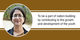 To be a part of nation-building by contributing to the growth and development of the youth